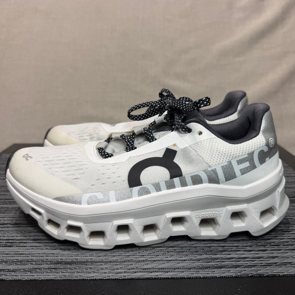 On Cloud Cloudmonster Running Shoes - Womens 7 - White 61.98285